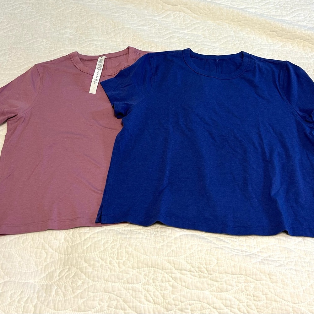 LULULEMON Classic Fit Cotton-Blend Tee Bundle